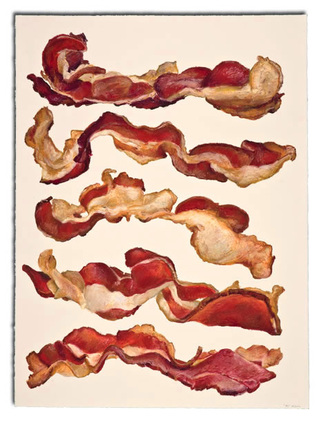 Bacon Composition 2, original artwork by Mike Geno