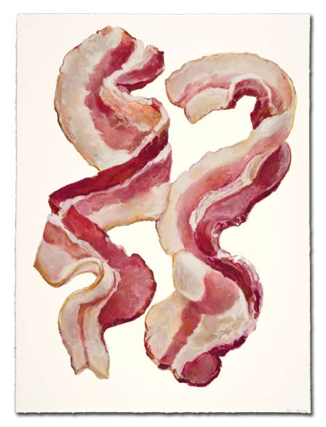 Bacon Composition 8, original artwork by Mike Geno