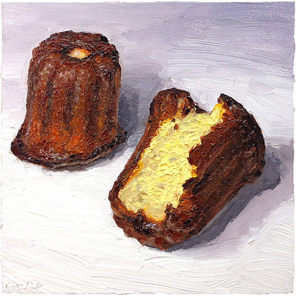 Cannele, original artwork by Mike Geno