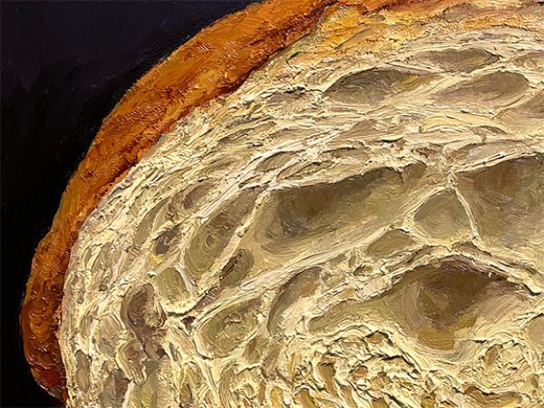 Additional Image of Croissant Cross Section, original artwork by Mike Geno