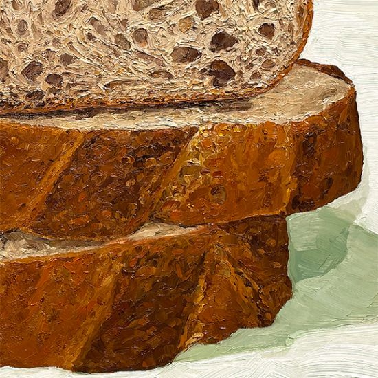 Detail View of Citywide Sourdough, original artwork by Mike Geno