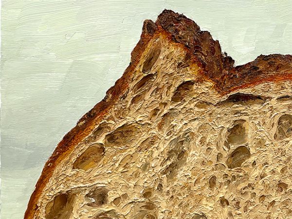 Additional Image of Country Sourdough, original artwork by Mike Geno
