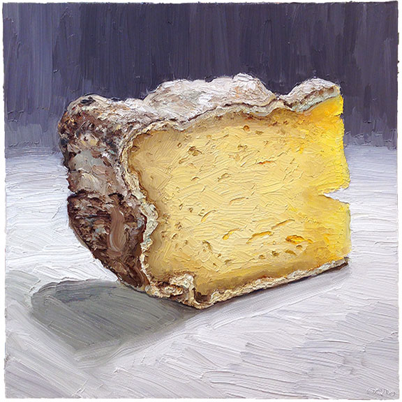 Tomme de Savoie, original artwork by Mike Geno