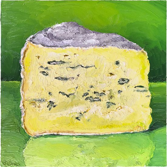 Cambozola Black Label, original artwork by Mike Geno