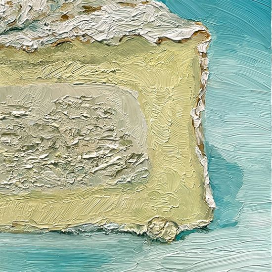 Detail View of Lake Effect, original artwork by Mike Geno