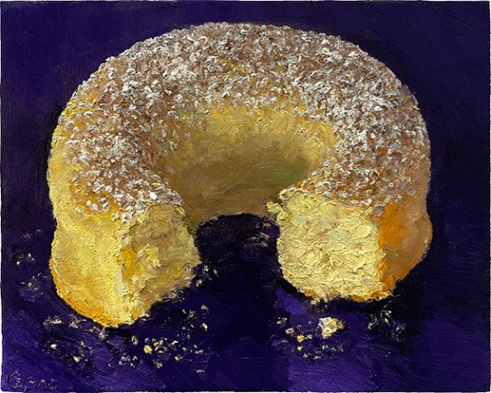Butter Cake Donut, original artwork by Mike Geno