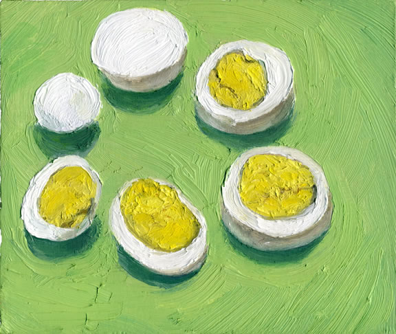 Hardboiled Egg, original artwork by Mike Geno