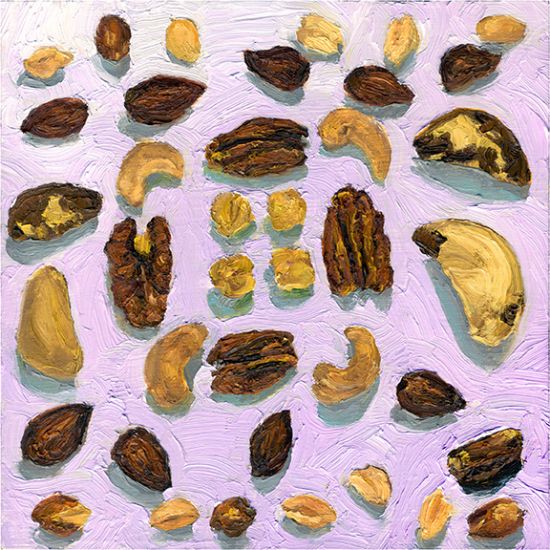 Nuts, original artwork by Mike Geno