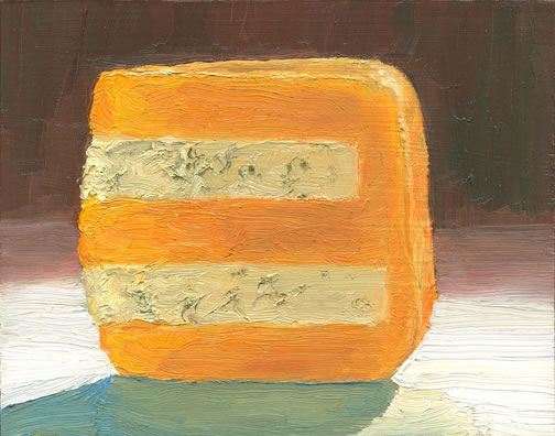 Huntsman Cheese, original artwork by Mike Geno