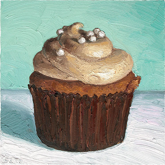 Peanutbutter Cupcake, original artwork by Mike Geno