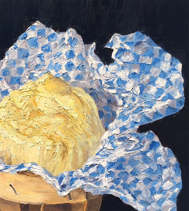 Additional Image of Cultured Butter, original artwork by Mike Geno