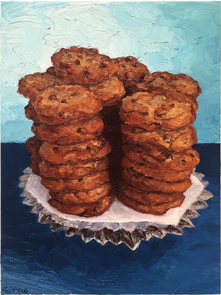 Chocolate Chip Cookies, original artwork by Mike Geno