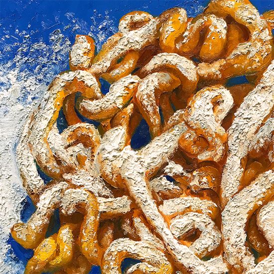 Additional Image of Funnel Cake, original artwork by Mike Geno