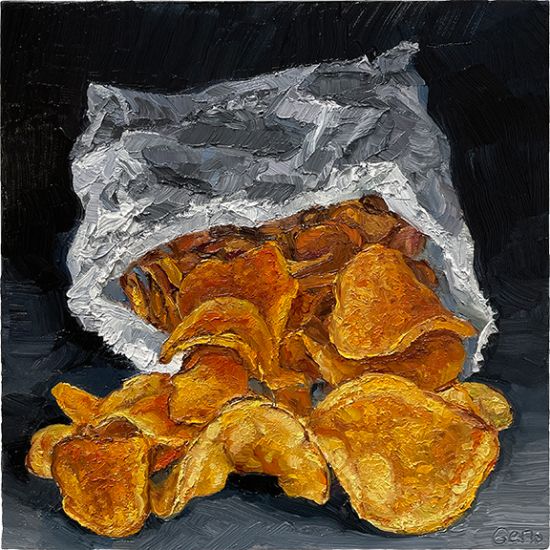 Potato Chips, original artwork by Mike Geno