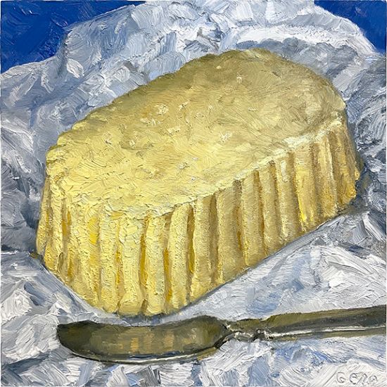 Paysan Breton Butter, original artwork by Mike Geno