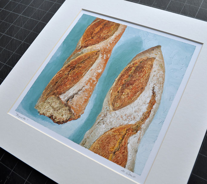 Baguette print by Mike Geno