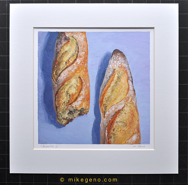 Baguette 2 painting by Mike Geno