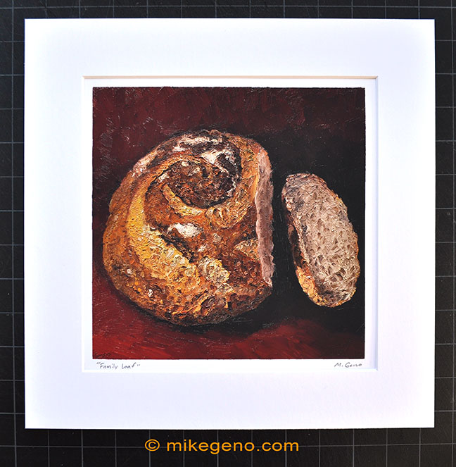 Family Loaf print by Mike Geno