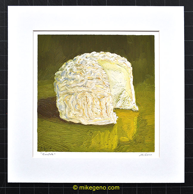 Coupole cheese portrait by Mike Geno