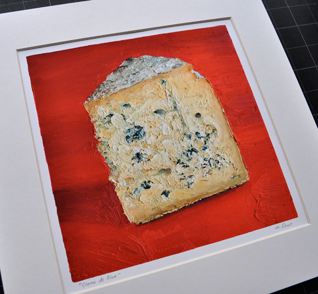 Cema de Blue cheese portrait by Mike Geno