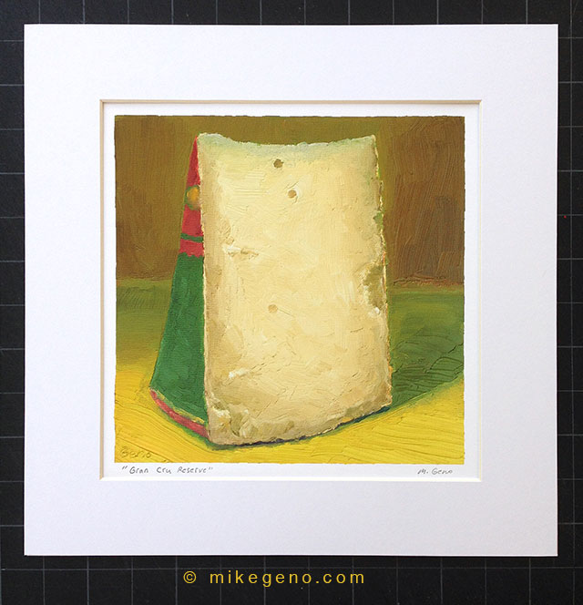 Gran Cru Reserve cheese print by Mike Geno