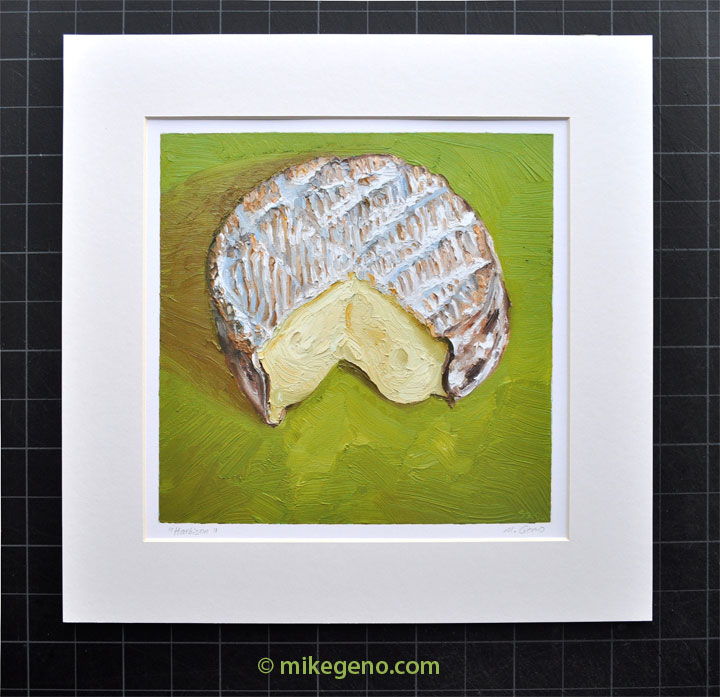 Harbison cheese portrait by Mike Geno