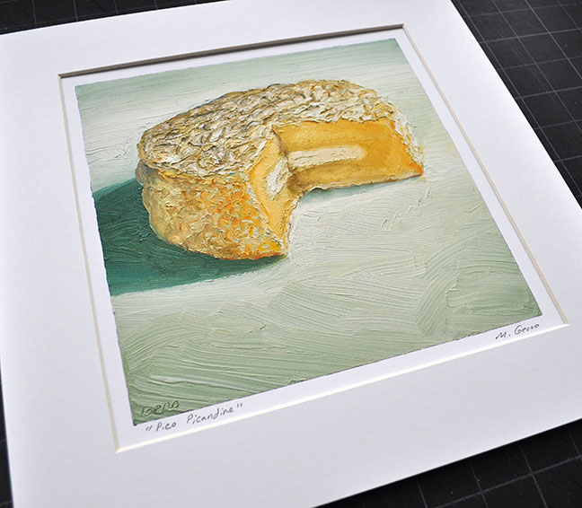 Pico Picandine cheese portrait by Mike Geno
