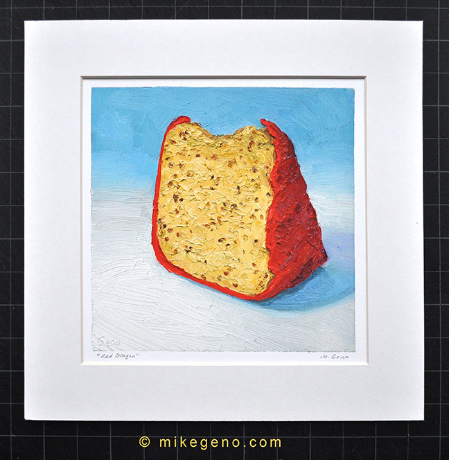 Red Dragon cheese portrait by Mike Geno