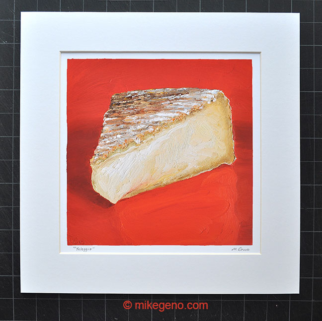 Taleggio cheese portrait by Mike Geno