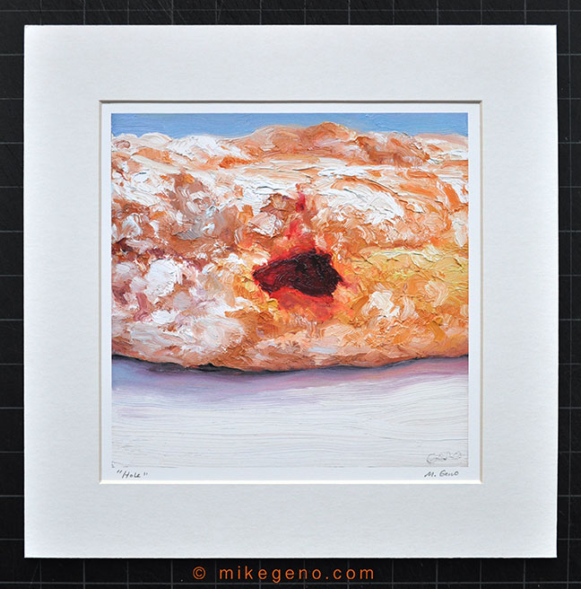 Hole donut print by Mike Geno