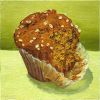 matted print of Pumpkin Bread Muffin