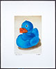 Blue Duck print