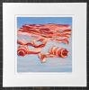 matted print of Bacon
