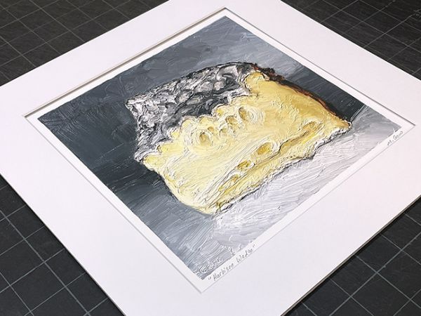 Image 2 of Matted print of Harbison Wedge, original artwork by Mike Geno